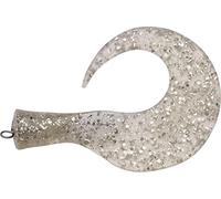 Abu Garcia Svartzonker McMio Spare Tails - Eco-Friendly Replacements for Mc Mio Big and Small Lures, Durable Plastisol for Freshwater & Saltwater Fishing, Silver Glitter 7.2 cm