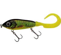Abu Garcia Svartzonker McMy Tail Jerkbait - Clear High-Impact ABS, Eco-Friendly Weighted, Realistic 3D Effect, Designed in Sweden for Freshwater & Saltwater Fishing, Real Hot Pike 20 cm