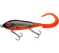 Abu Garcia Svartzonker McMy Tail Jerkbait - Clear High-Impact ABS, Eco-Friendly Weighted, Realistic 3D Effect, Designed in Sweden for Freshwater & Saltwater Fishing, Fegis 17 cm