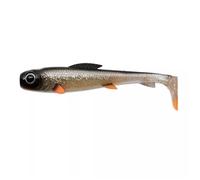 Abu Garcia Svartzonker McPike - Premium Freshwater Pike Fishing Lure with Changeable Smack! Disc, Tail Action for Targeting Pike, Zander, and Predatory Fish - UV Black Back Shad 25 cm