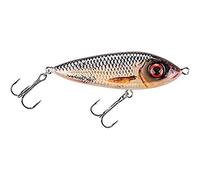 Abu Garcia Svartzonker McSnack, Fishing Hook, Hard Lures, Predator Fishing, Jerkbait Pike Lure,Unisex, Firetiger, 22g | 90mm