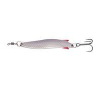 Abu Garcia Toby Spoon Fishing Lure | Legendary Predator Spoon for Freshwater & Saltwater | Irresistible Action for Pike, Trout, Salmon, Perch & More | Versatile Spinning Bait | Silver, 11.5cm