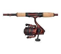 Abu Garcia Tormentor2 Spinning Combo, Freshwater Angler Fishing Rod & Reel Pike Perch & Zander, Strong Leightweight & Versatile, Red, 2.44m Moderate Fast Rod, 3000 Size Reel