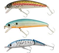 Abu Garcia Lure Tormentor Big Minnow Crankbait – Pike & Carp, Wobble Action – 3 Pack
