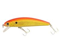 Abu Garcia Tormentor Floating Lure, Ideal for Trout, Perch, Pike, Zander and Bass, Seductive Action with Vibrant Fish-Catching Colours, Holo Orange/Yellow/Gold 7 cm