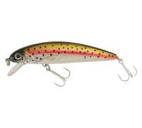 Abu Garcia Tormentor Floating Lure, Ideal for Trout, Perch, Pike, Zander, Bass, and Salmon, Seductive Action with Vibrant Fish-Catching Colours, Holo Rainbow Trout 5 cm