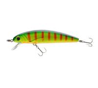 Abu Garcia Tormentor Floating Lure, Ideal for Trout, Perch, Pike, Zander, Bass, and Salmon, Seductive Action with Vibrant Fish-Catching Colours, Green Orange 9 cm