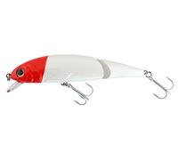 Abu Garcia Tormentor Jointed Floating, Ideal for Freshwater Predators like Trout, Pike, Bass, Zander, and Salmon, Lifelike Action & Vibrant Colours, Red Head 11 cm