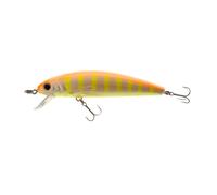 Abu Garcia Tormentor Floating Lure, Ideal for Trout, Perch, Pike, Zander, Bass, and Salmon, Seductive Action with Vibrant Fish-Catching Colours, Orange/Yellow 9 cm