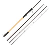 Abu Garcia Tormentor Spinning Rod, Fishing Rod, Spinning Rods, Slim Blank, Premium Cork Handle, All-Round Predator Fishing Rod, Unisex, black,cream, 2.74m | 30-70g