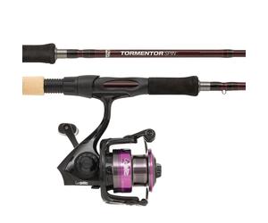 Abu Garcia Tormentor Spinning Rod & Gen Ike Spinning Reel Combo Starter Kit