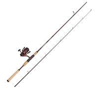 Abu Garcia Tormentor2 Travel Spinning Combo, Freshwater Angler Fishing Rod & Reel Pike Perch & Zander, Strong Leightweight & Versatile, Red, 2.74m Moderate Fast Rod, 3000 Size Reel