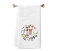 Abuela Birthday Gifts Spanish Grandma Gift Love Served Daily Abuela's Kitchen Towel Mexico Grandmother Gift (Abuela's Towel EU)