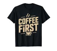 Abuela Coffee Morning Cafe Grandma Funny Graphic Routine T-Shirt