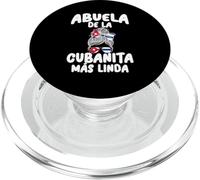 Abuela de la Cubanita Más Linda Orgullo Cubano PopSockets PopGrip for MagSafe
