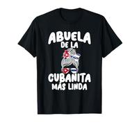 Abuela de la Cubanita Más Linda Orgullo Cubano T-Shirt
