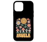 ABUELA Mother’s Day Floral Sunflower Mushroom Style Case for iPhone 12 mini
