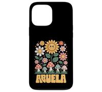 ABUELA Mother’s Day Floral Sunflower Mushroom Style Case for iPhone 13 Pro Max
