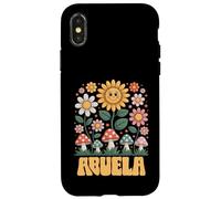 ABUELA Mother’s Day Floral Sunflower Mushroom Style Case for iPhone X/XS