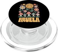 ABUELA Mother’s Day Floral Sunflower Mushroom Style PopSockets PopGrip for MagSafe