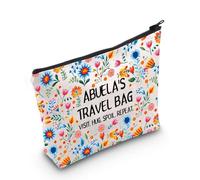 Abuela's Makeup Bag Abuela Birthday Gifts Spanish Grandma Gift Love Served Daily Mexico Grandmother Gift (Abuela Travel Bag EU)