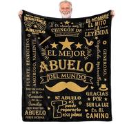 Abuelo Grandpa Gifts: 60”x50” Throw Blanket