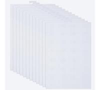 ABuff 12PCS 14 Count Plastic Mesh Canvas Sheets, 8.2 X 11 Inch, White | 14 CT Perforated Plastic Stitching Canvas Cross Stitch Plastic Mesh Canvass for Embroidery, Crafts DIY Crochet Projects
