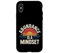 Abundance Is A Mindset Wealth Growth Positivity - Case for iPhone X/XS