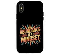Abundance Is A Mindset Wealth Growth Positivity - Case for iPhone X/XS