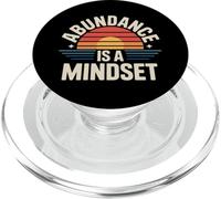 Abundance Is A Mindset Wealth Growth Positivity - PopSockets PopGrip for MagSafe