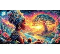 Abundant Fruit Still Life with Wine Glass Basket 1000 Piece Recycled Paper Puzzle - Fun Present for Home Family Game Challenging for Adults 75x50/1000pcs