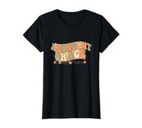 Abundant Grace Value Graphic T-Shirt, Women, Black, XS