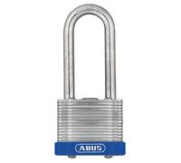 ABUS Padlock 41/50HB50 - Precise 5-pin Cylinder Barrel - Eterna Coating for Corrosion Resistance - Weatherproof - Hardened Steel Shackle - 2 Keys Included - 50 mm Width