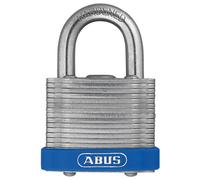 Abus 41/50HB125 Laminated Steel Padlock Eterna Galvanised- you get 6