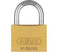 ABUS Brass Padlock 55/60mm – Durable, Weather-Resistant & Corrosion-Resistant – Yellow
