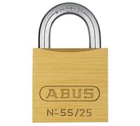 ABUS 04764 55/40mm Brass Padlock 63mm Long Shackle Keyed Alike 5402
