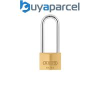 ABUS 04781 65/50mm Brass Padlock 80mm Long Shackle ABU6550LS