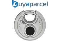 ABUS Diskus® Padlock 20/80 with 360° All-Round Protection - with Discus Welding Technology for Excellent Break-in Protection - ABUS Security Level 9 - Silver
