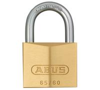ABUS 09856 65/40mm Brass Padlock 40mm Long Shackle Carded