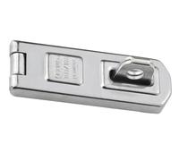 ABUS 100/100 Hasp & Staple 100mm in White Abus White