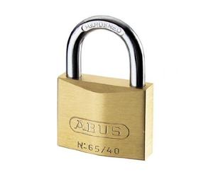 ABUS 11404 Brass Padlock with 6254 Alike Keyed