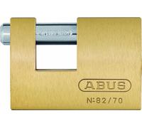 ABUS 11575 Monoblock Brass Shutter Padlock with 8512 Alike Keyed