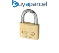 ABUS 11854 65IB/40mm Brass Padlock Stainless Steel Shackle Carded ABU65IB40C