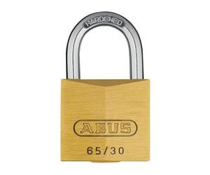 Abus 11979 65/30mm Brass Padlock Keyed Alike 6306 Abuka11979