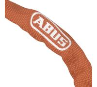 ABUS Chain Lock 1200 Web, 60 cm, Orange | Bike lock, security level 3, combination lock, special steel, textile sleeve, paint protection, ideal for kids' bikes