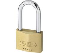 ABUS 12012 65/40HB40 40mm Long Shackle Brass Padlock with 6404 Alike Keyed