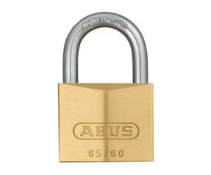 Abus 12633 65/60mm Brass Padlock Keyed Alike 6606 Abuka12633