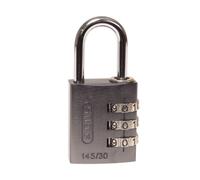 Abus 145/30 30mm Aluminium Combination Padlock Titanium 46585
