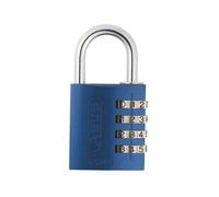ABUS 145/40 40mm Aluminium Combination Padlock Blue 49523 Abus Blue