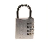 Abus 145/40 Aluminium Combination Padlock - 40mm Silver Lock For Security